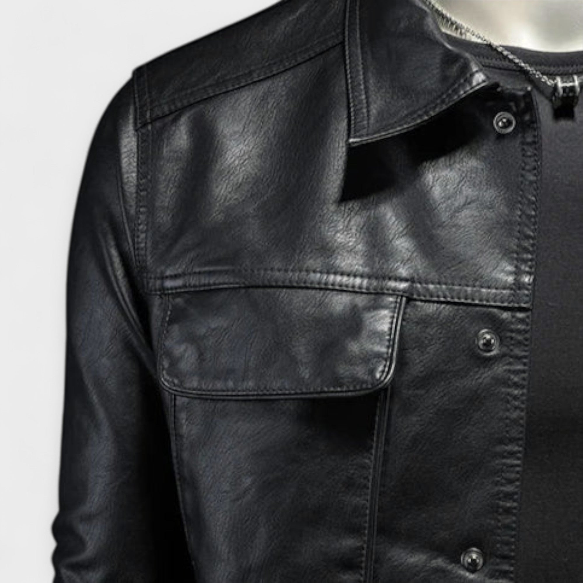 Veste en Cuir Moderne