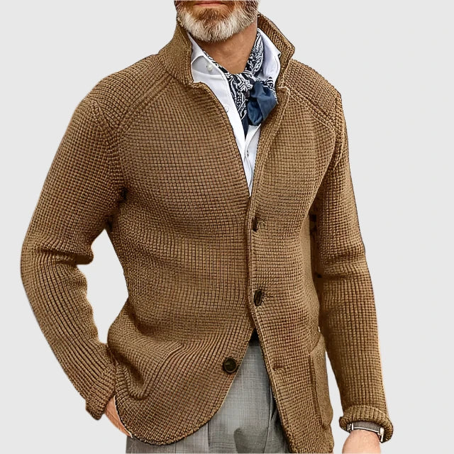 Cardigan Homme Style Rétro Militaire