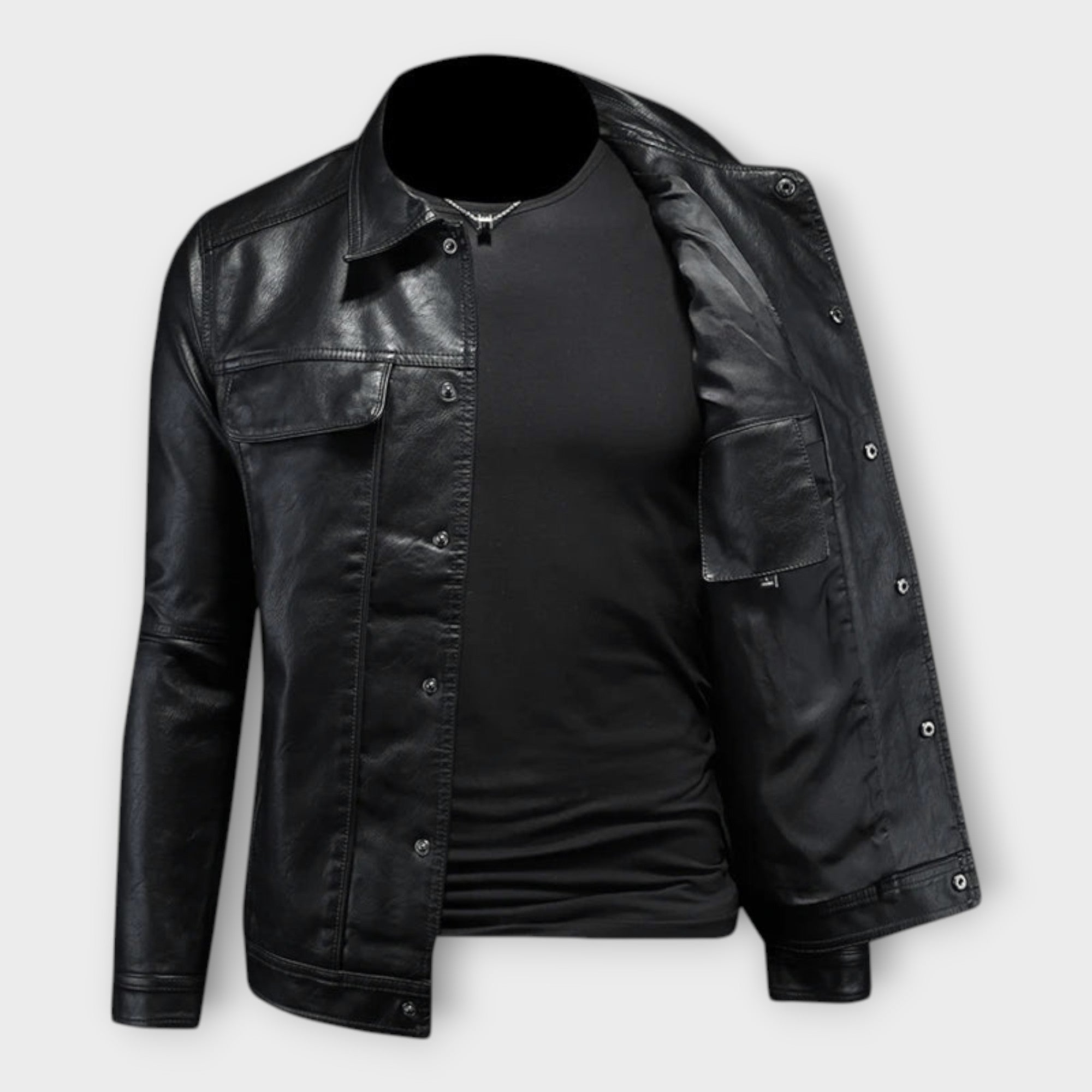 Veste en Cuir Rider