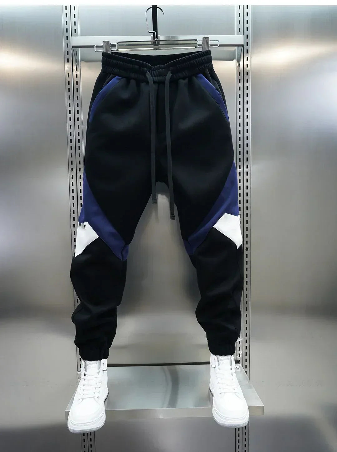 Pantalons Confortables avec Panneau Élégant