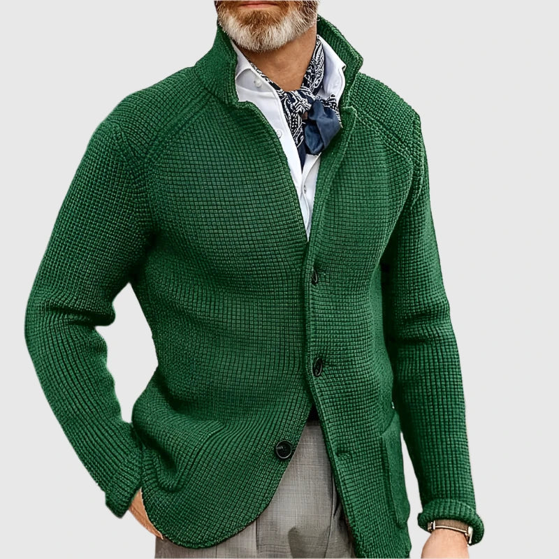 Cardigan Homme Style Rétro Militaire