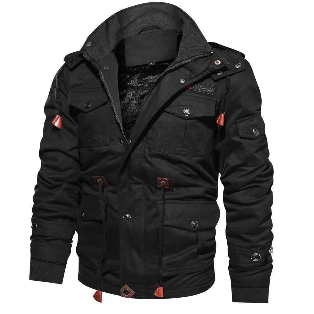 Veste pour Hommes Élégante et Confortable avec Capuche Amovible