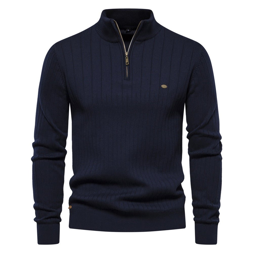 Pull décontracté en coton pour homme
