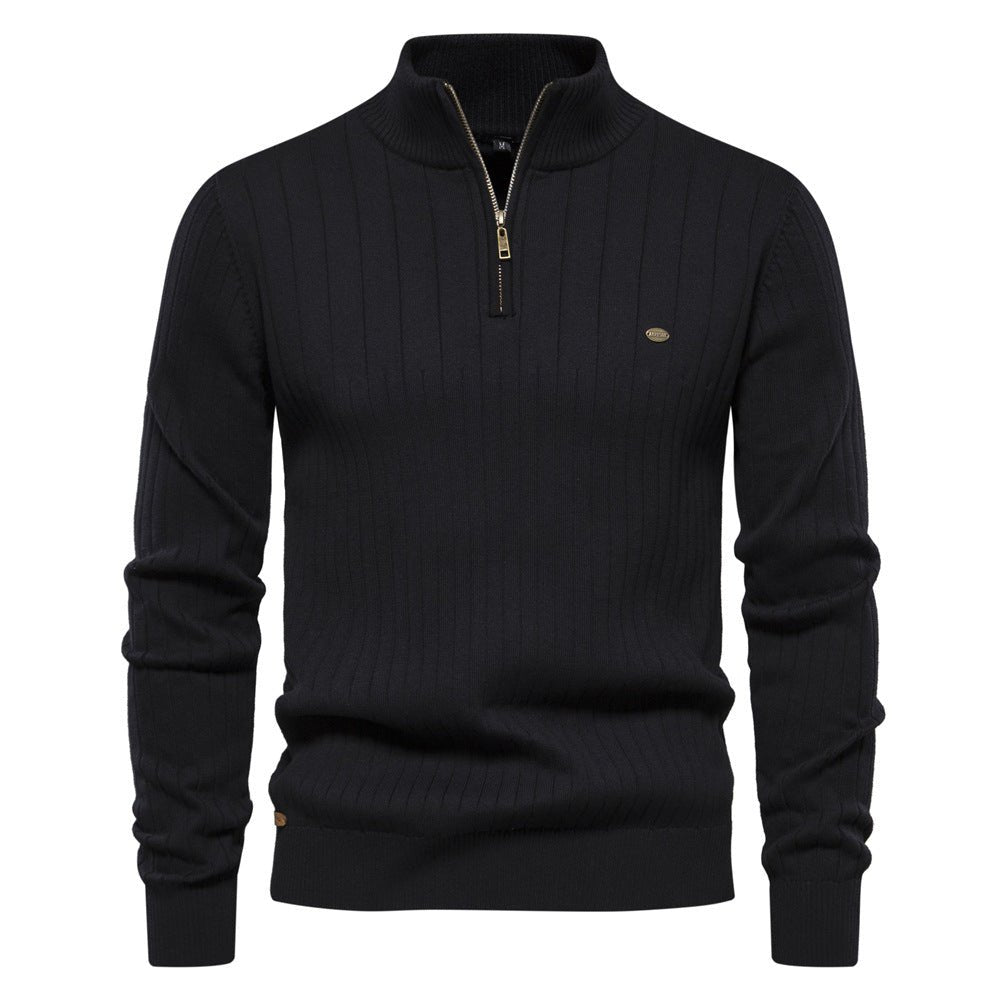 Pull décontracté en coton pour homme