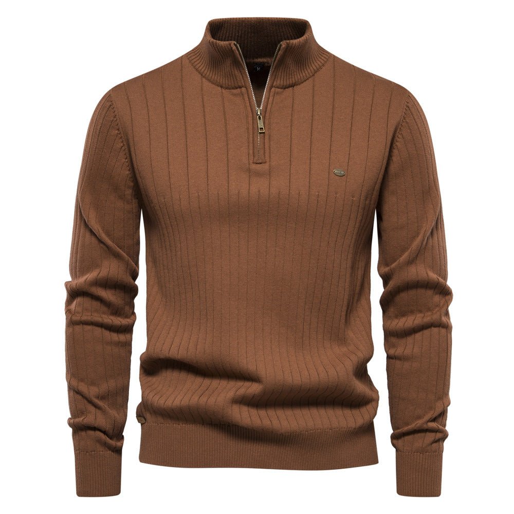 Pull décontracté en coton pour homme