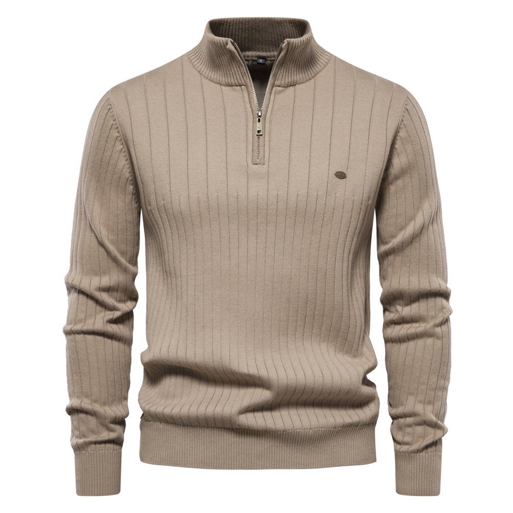 Pull décontracté en coton pour homme