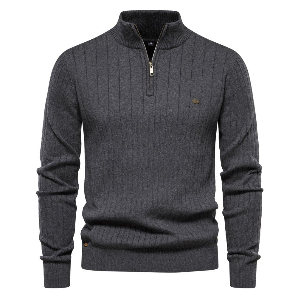 Pull décontracté en coton pour homme