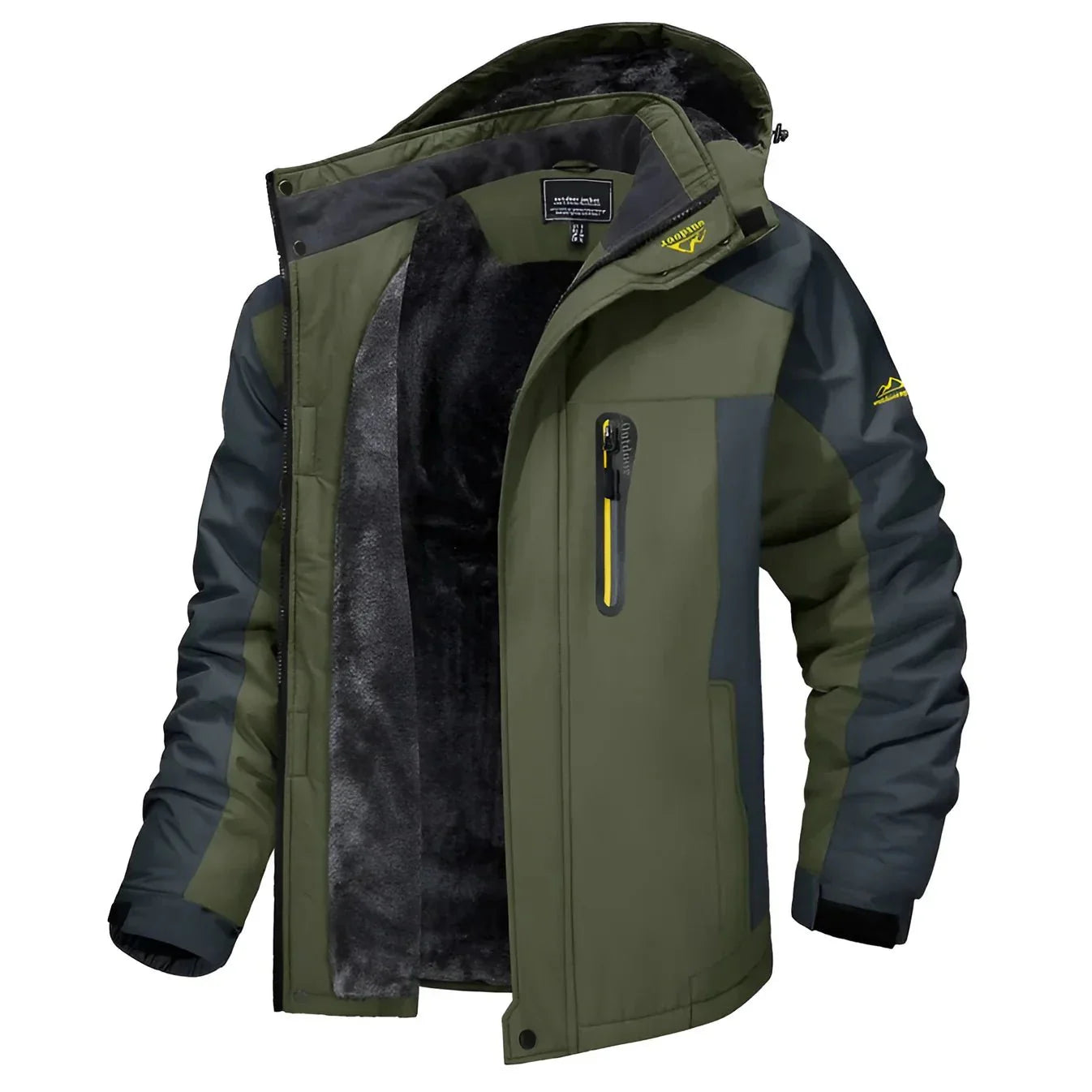 Veste d'hiver en polaire pour hommes