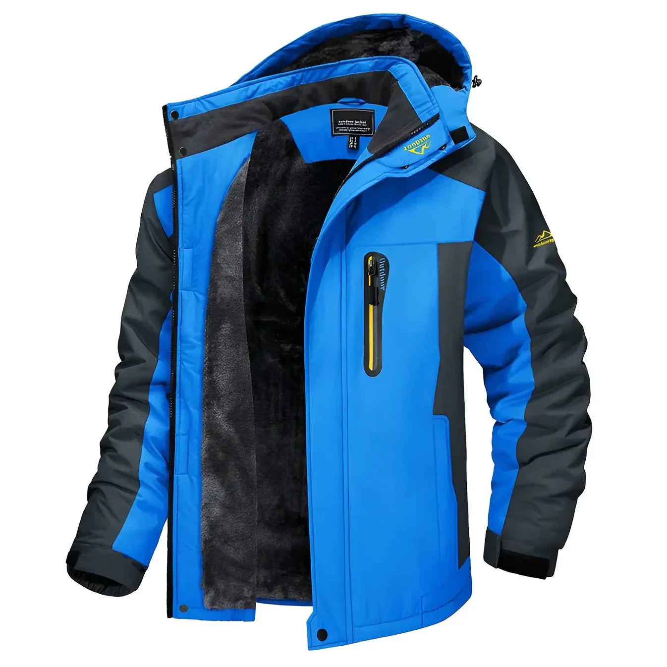 Veste d'hiver en polaire pour hommes