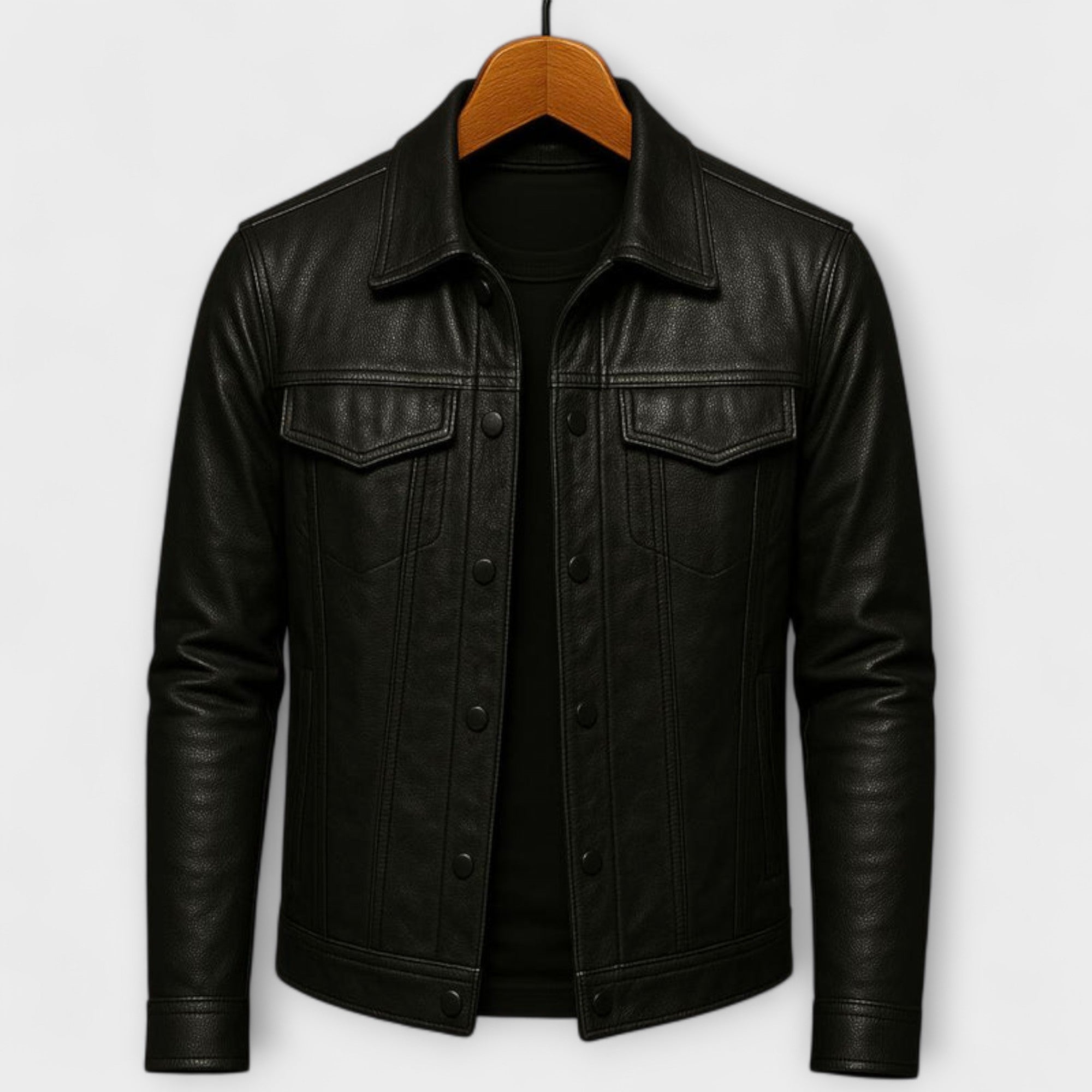 Veste en Cuir Moderne