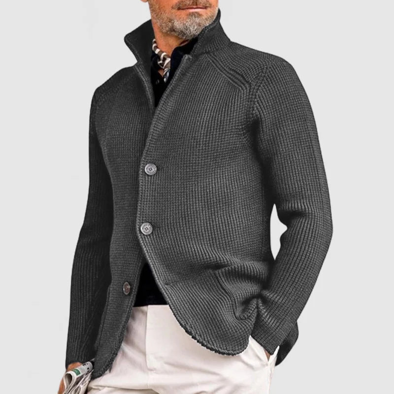 Cardigan Homme Style Rétro Militaire