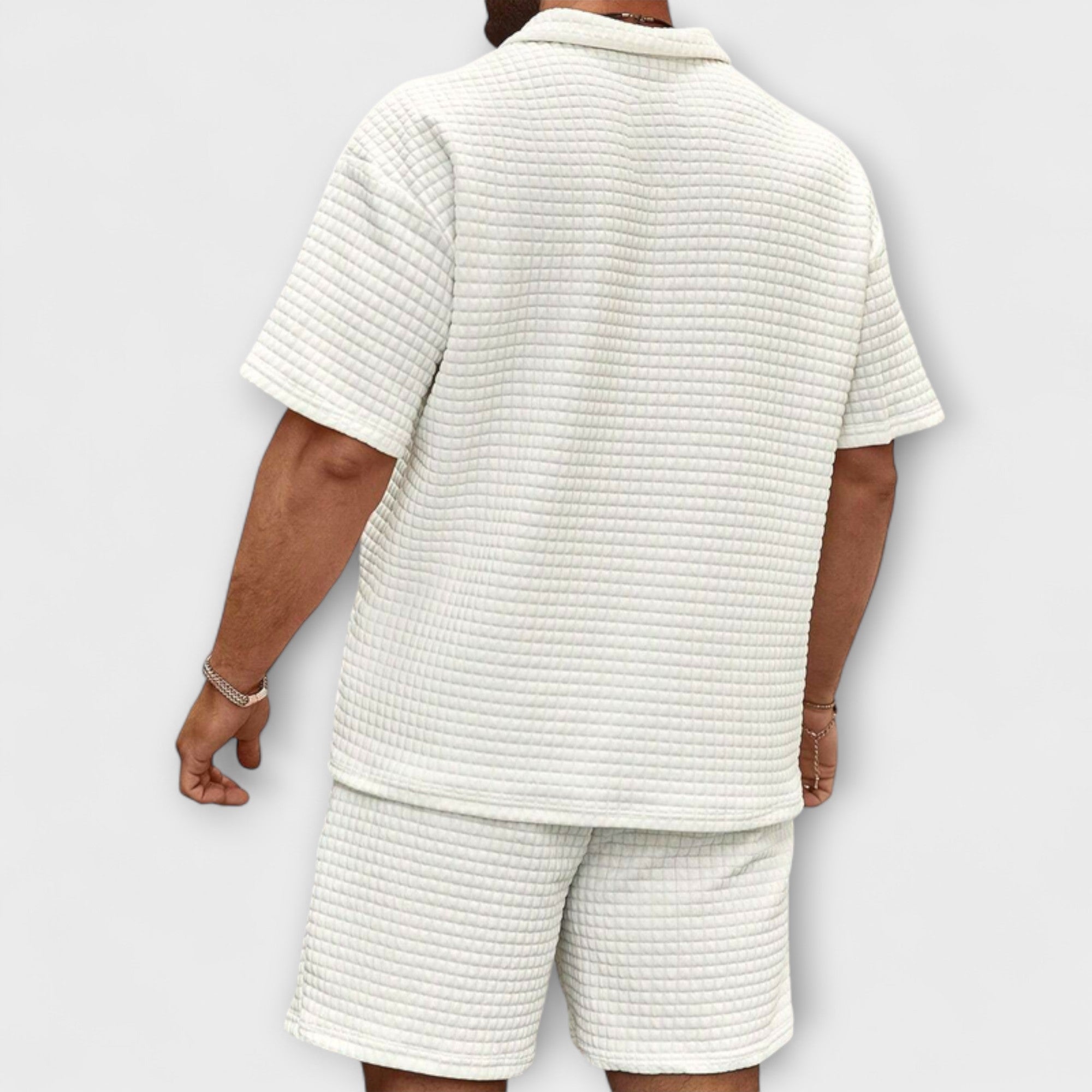 Ensemble en Tricot Waffle