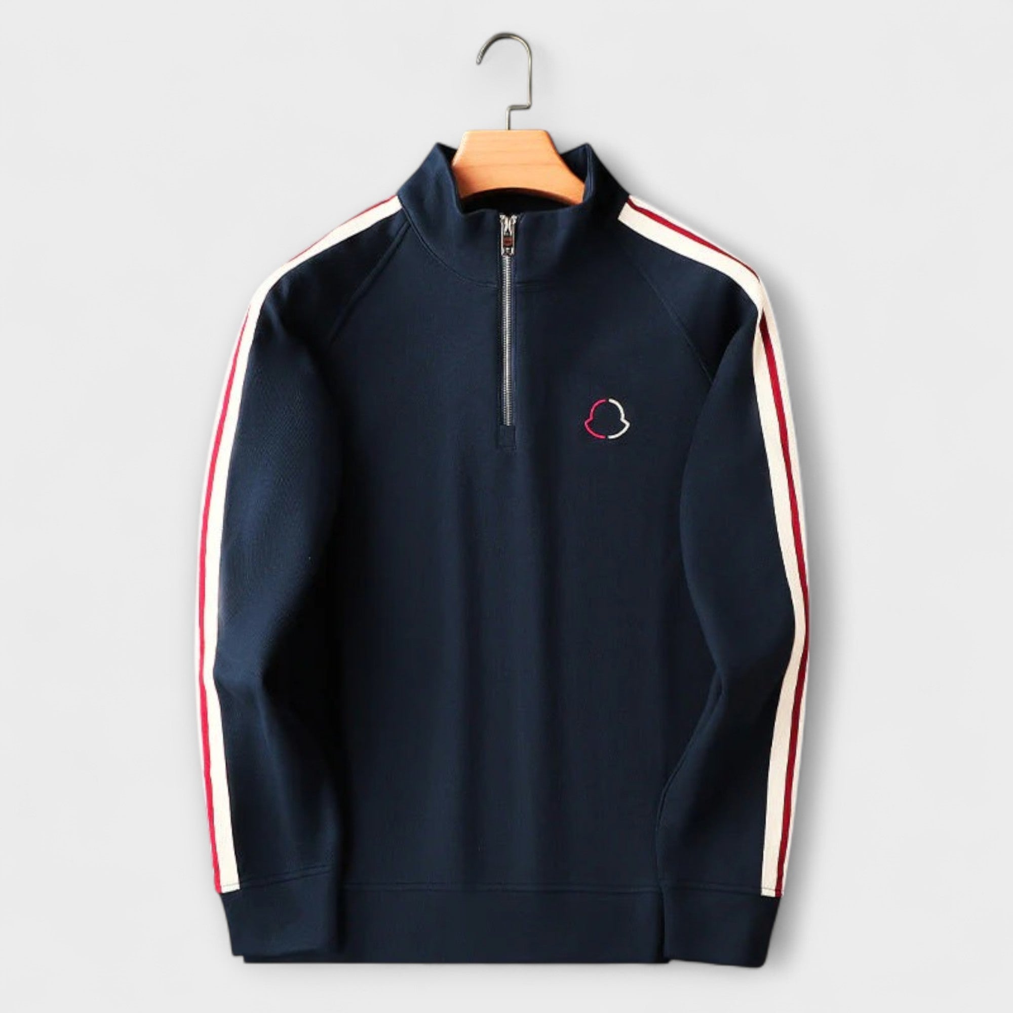 Sweat-shirt à demi-zip