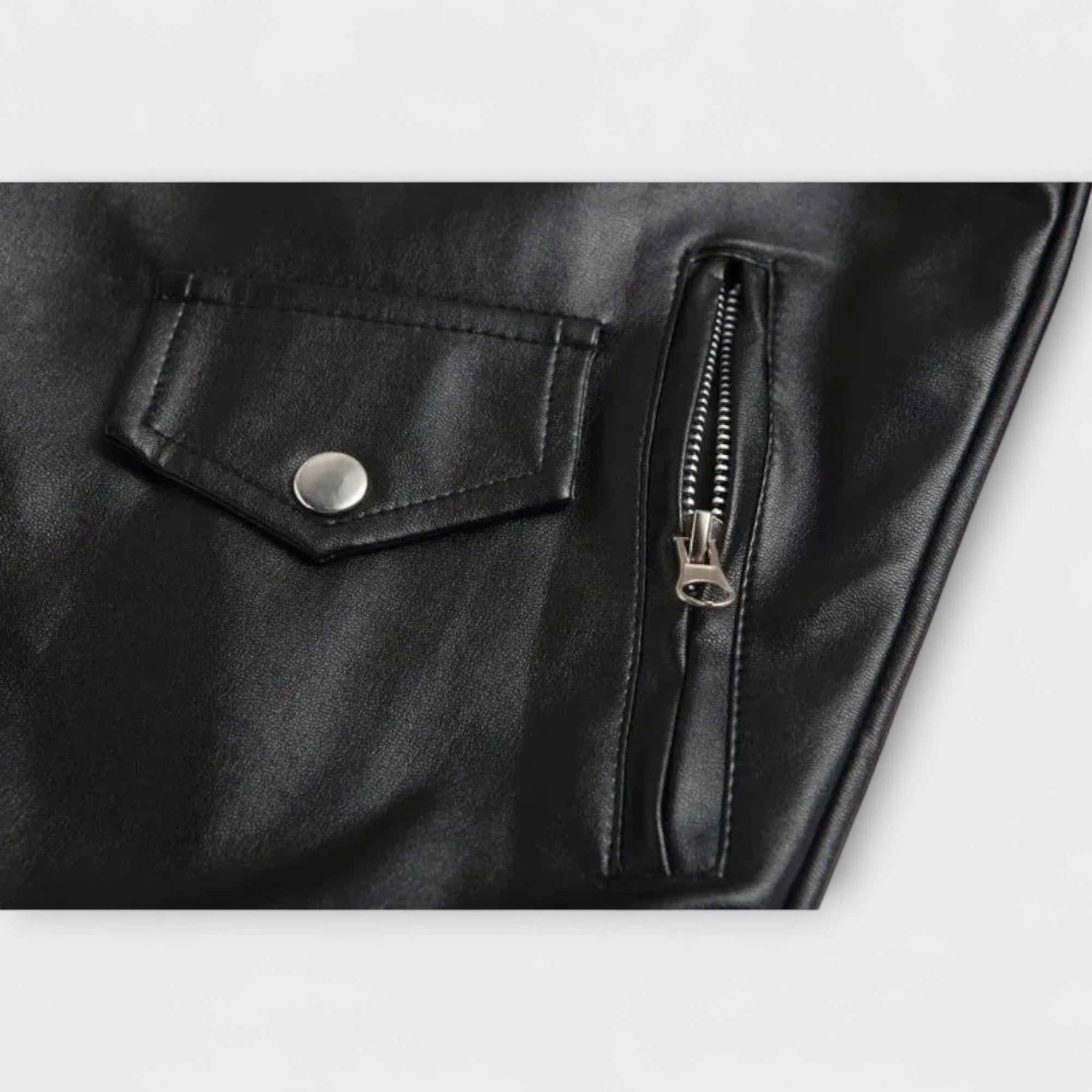 Élégante veste bomber