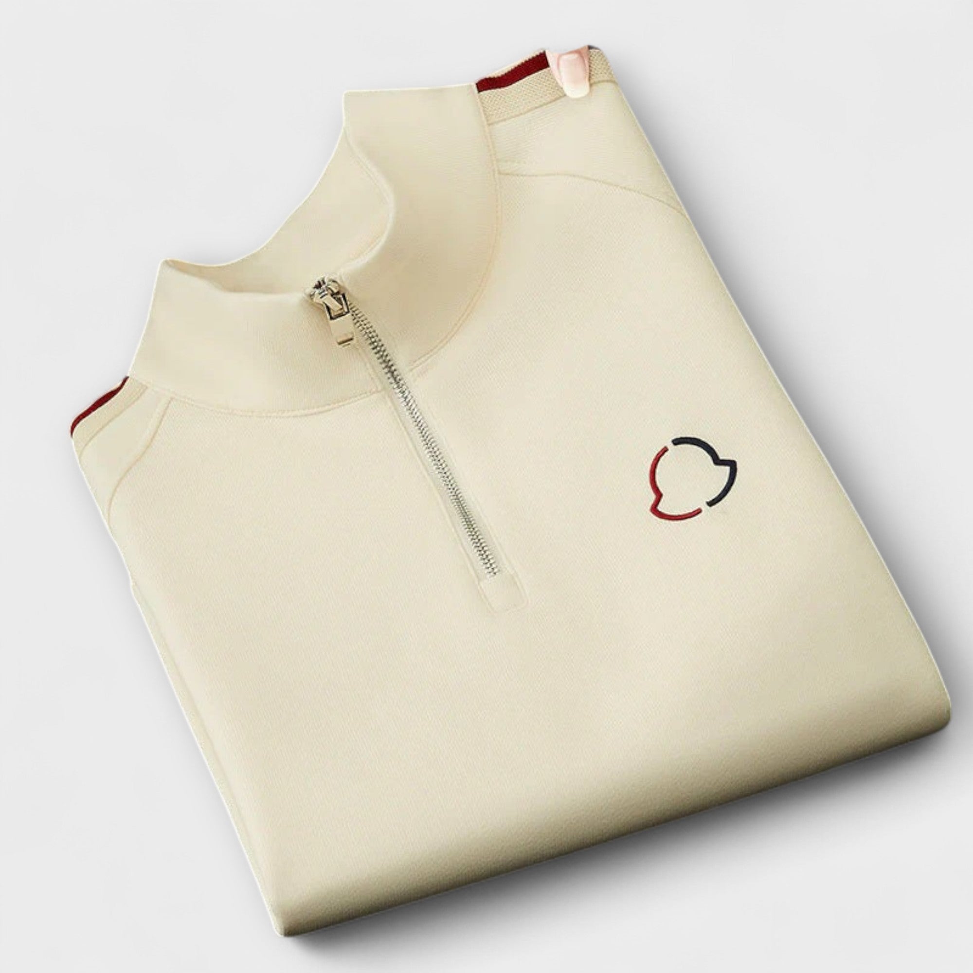 Sweat-shirt à demi-zip