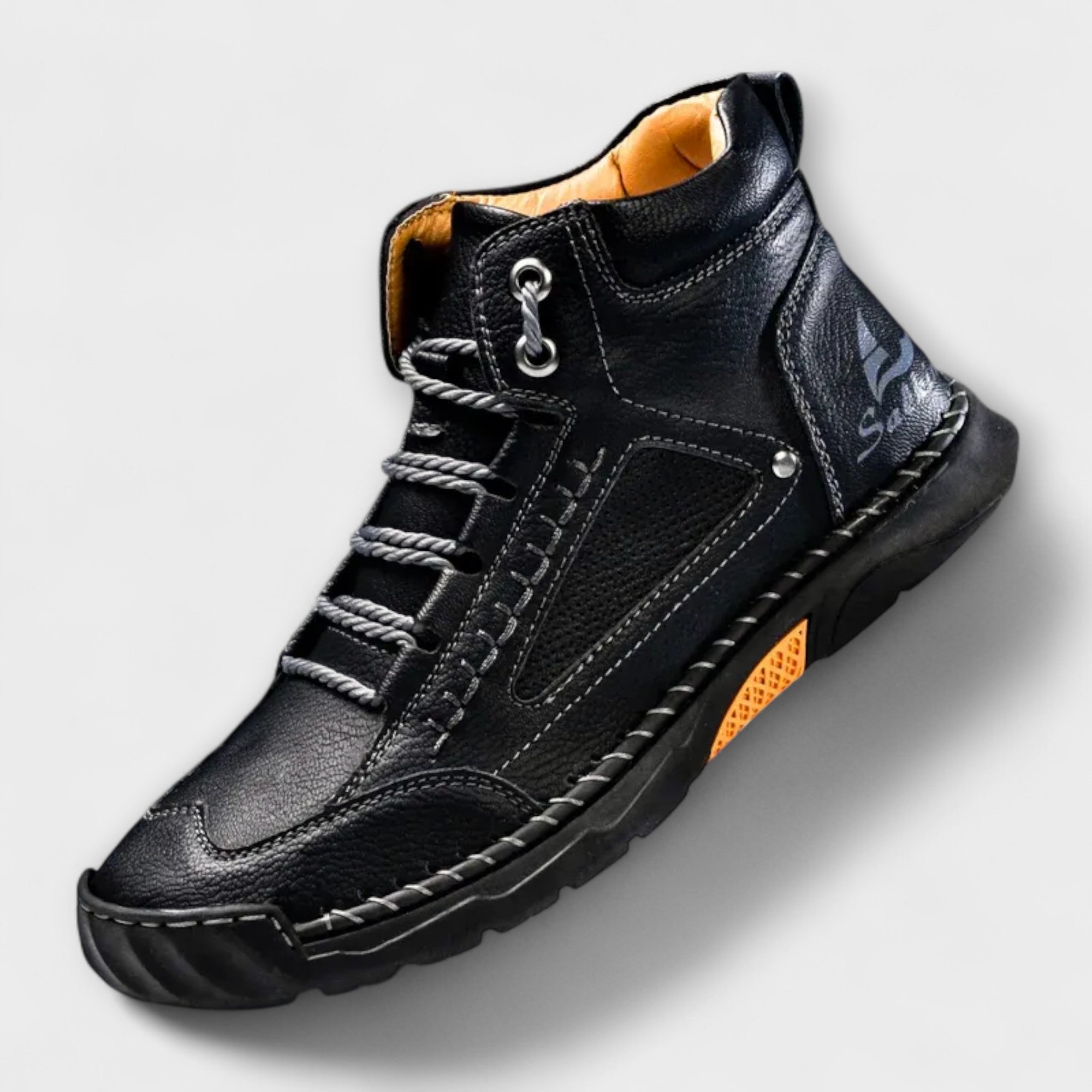Chaussures montantes en cuir