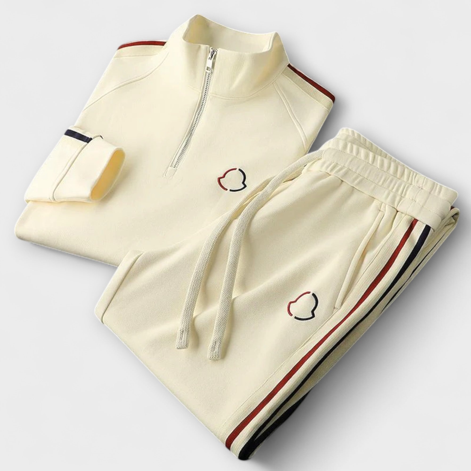 Sweat-shirt à demi-zip