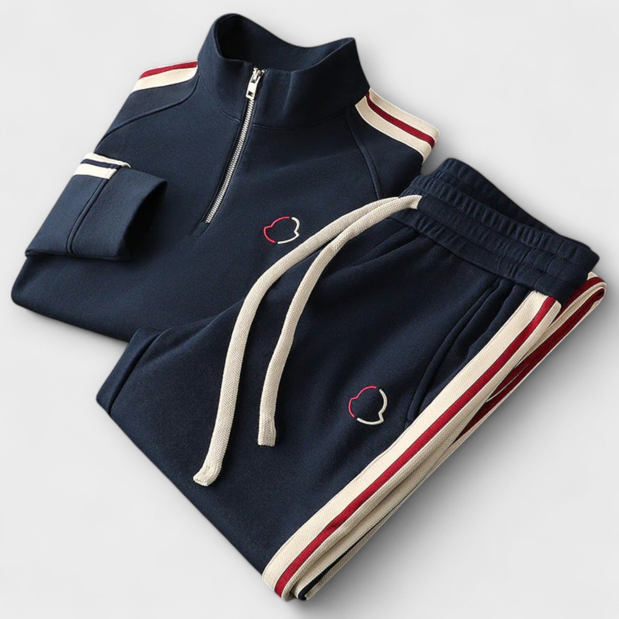 Sweat-shirt à demi-zip