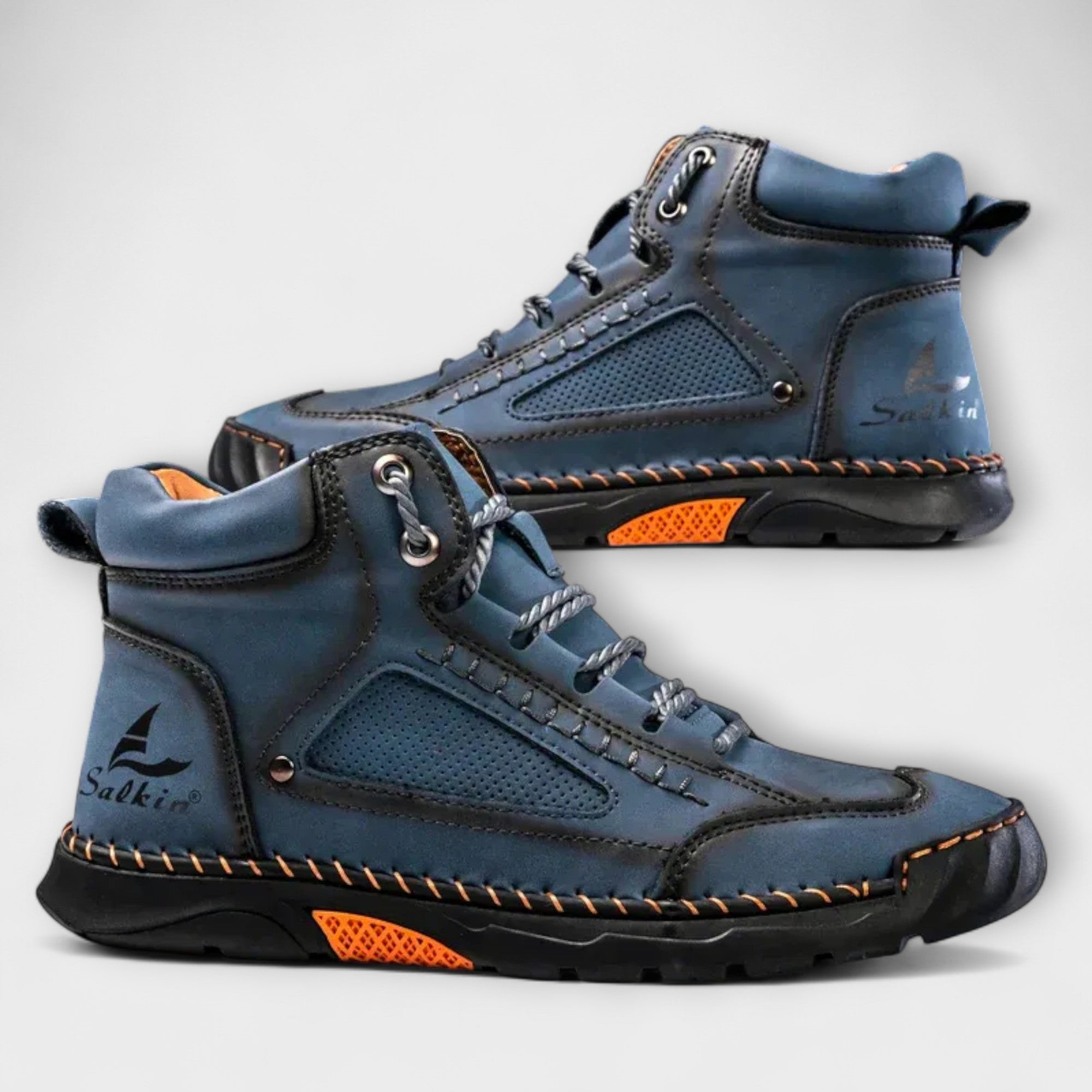 Chaussures montantes en cuir