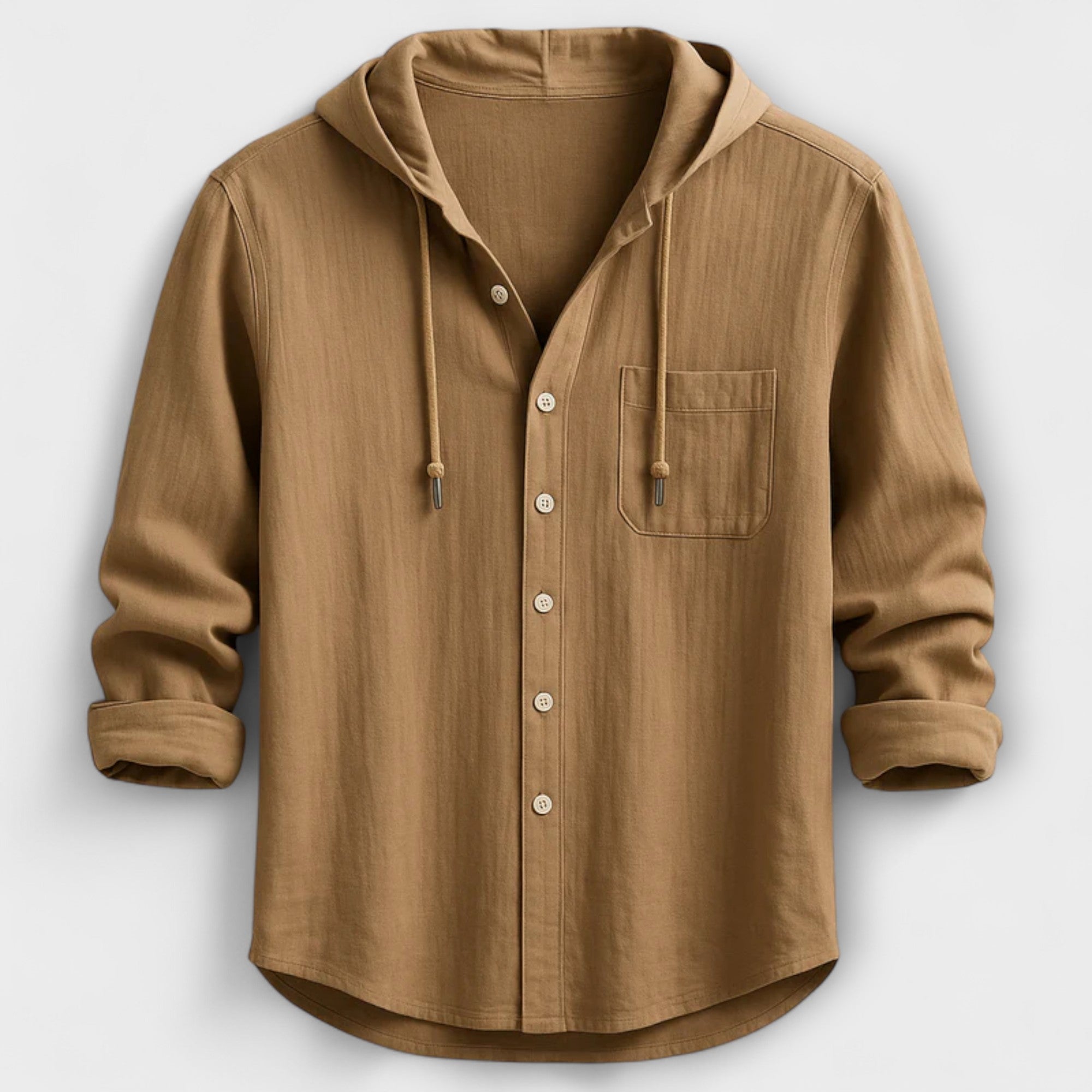 Chemise à capuche de luxe