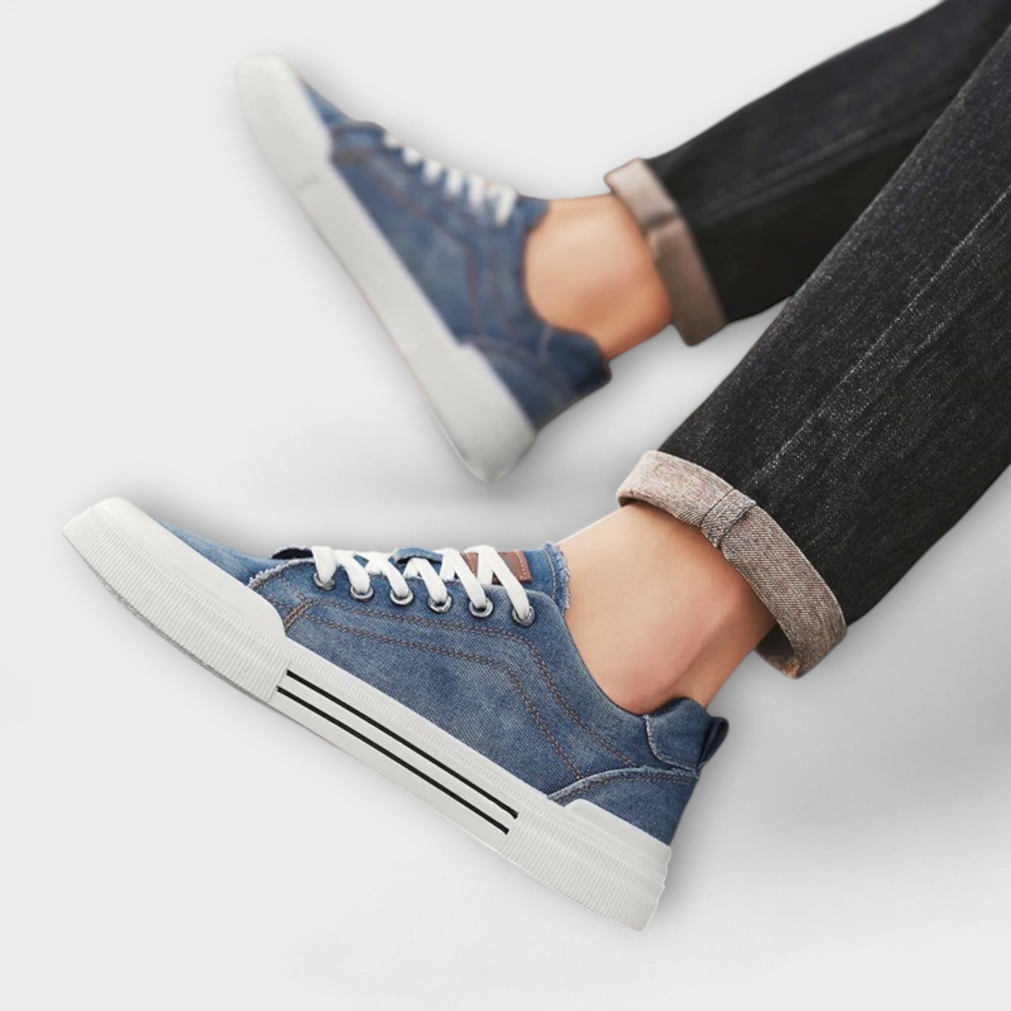 Baskets en Denim