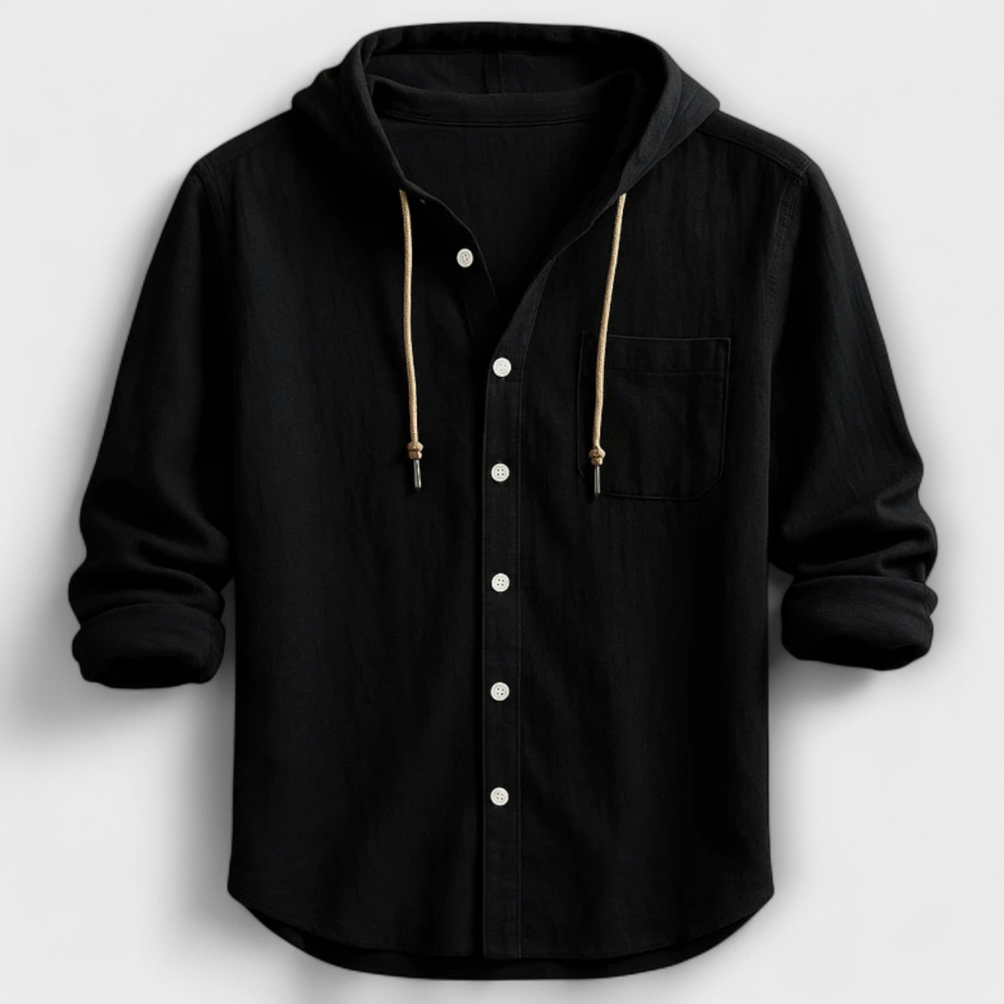 Chemise à capuche de luxe
