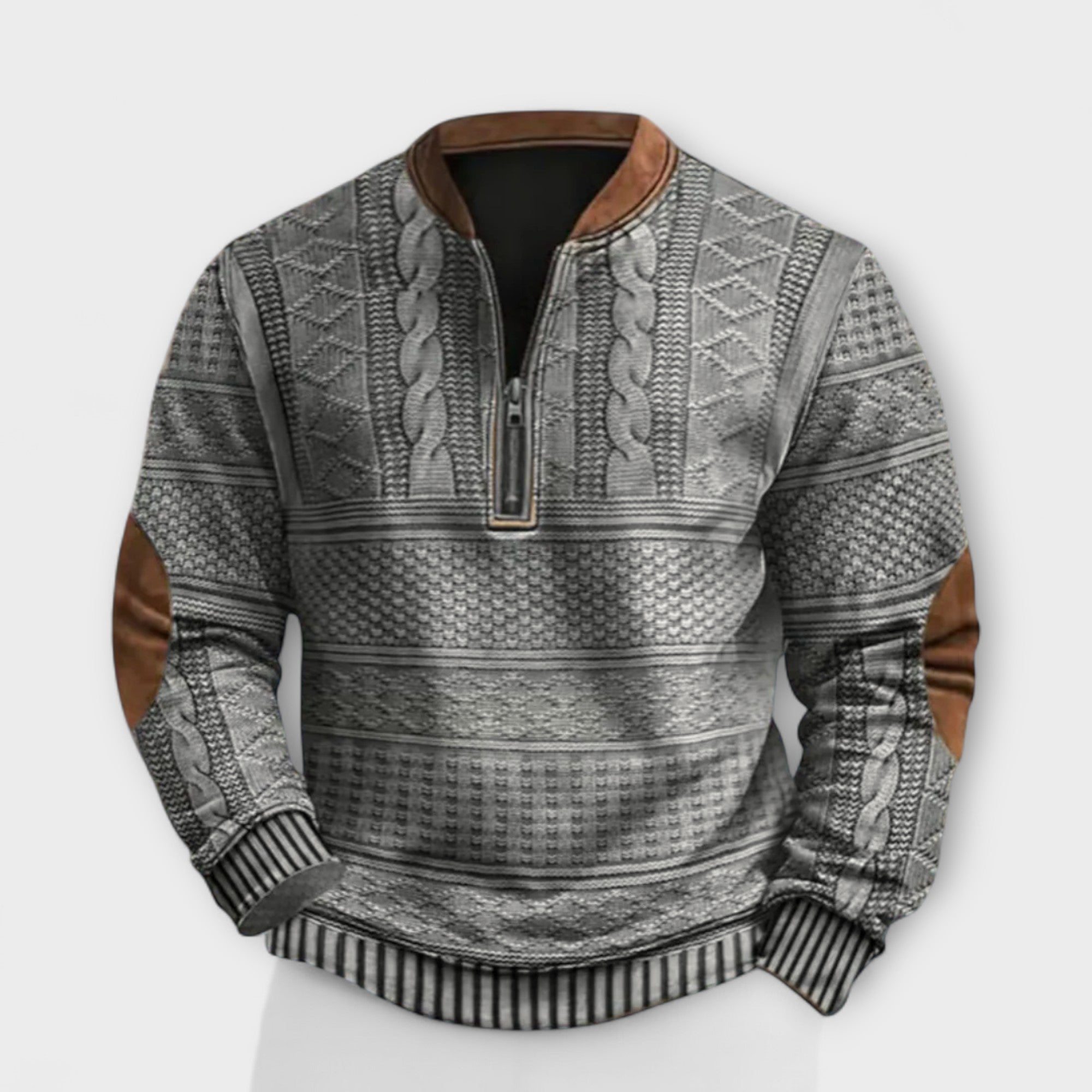 Hoodie Zippé Rétro