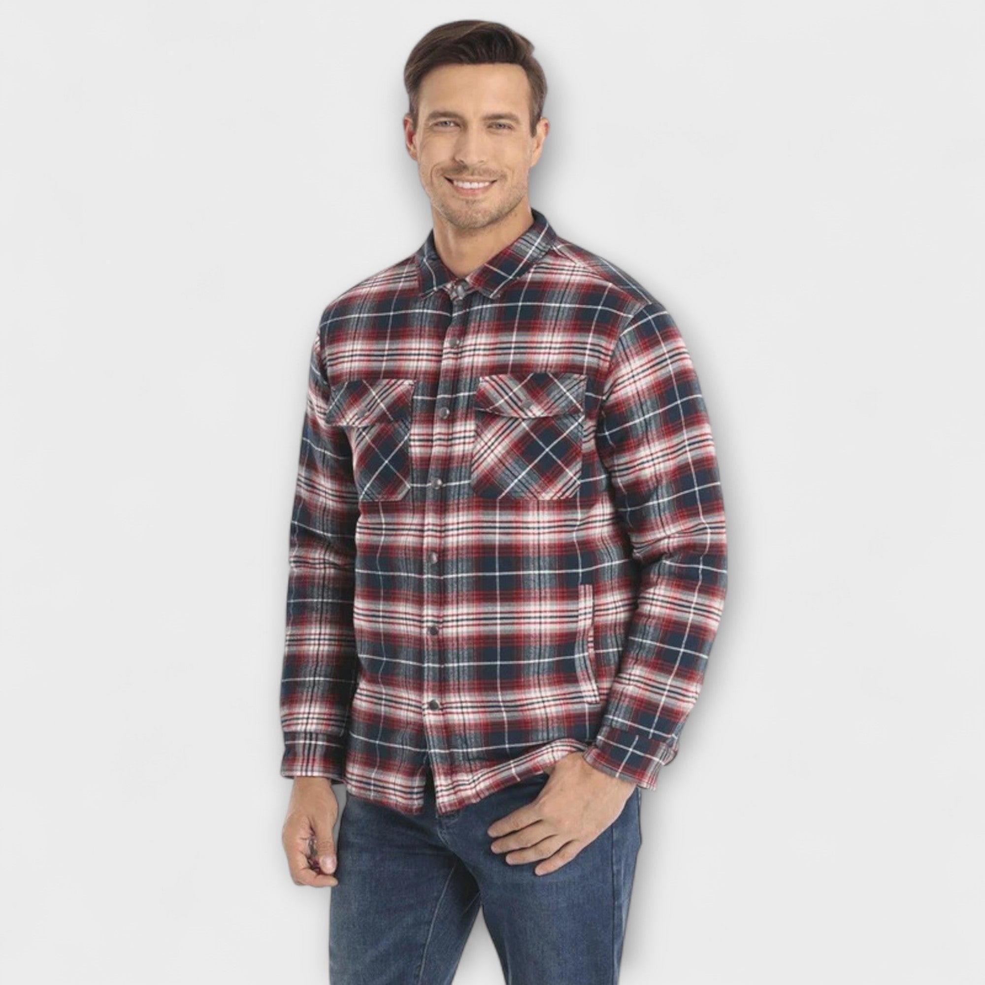Veste en flanelle - Motif à carreaux