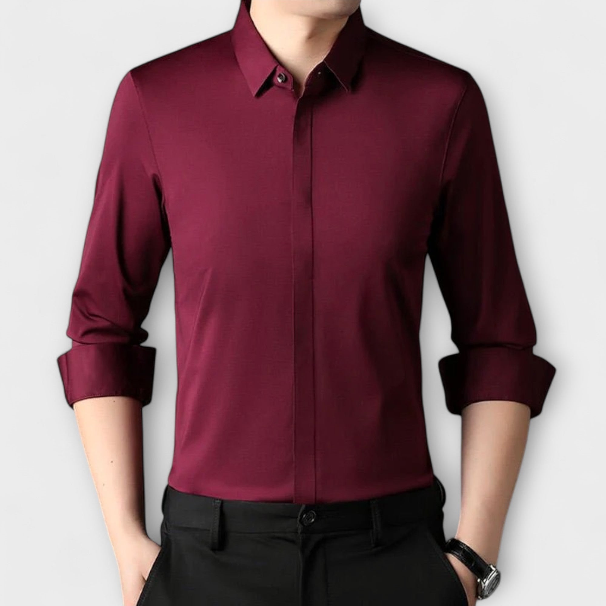 Chemise Stretch Sans Rides pour Hommes