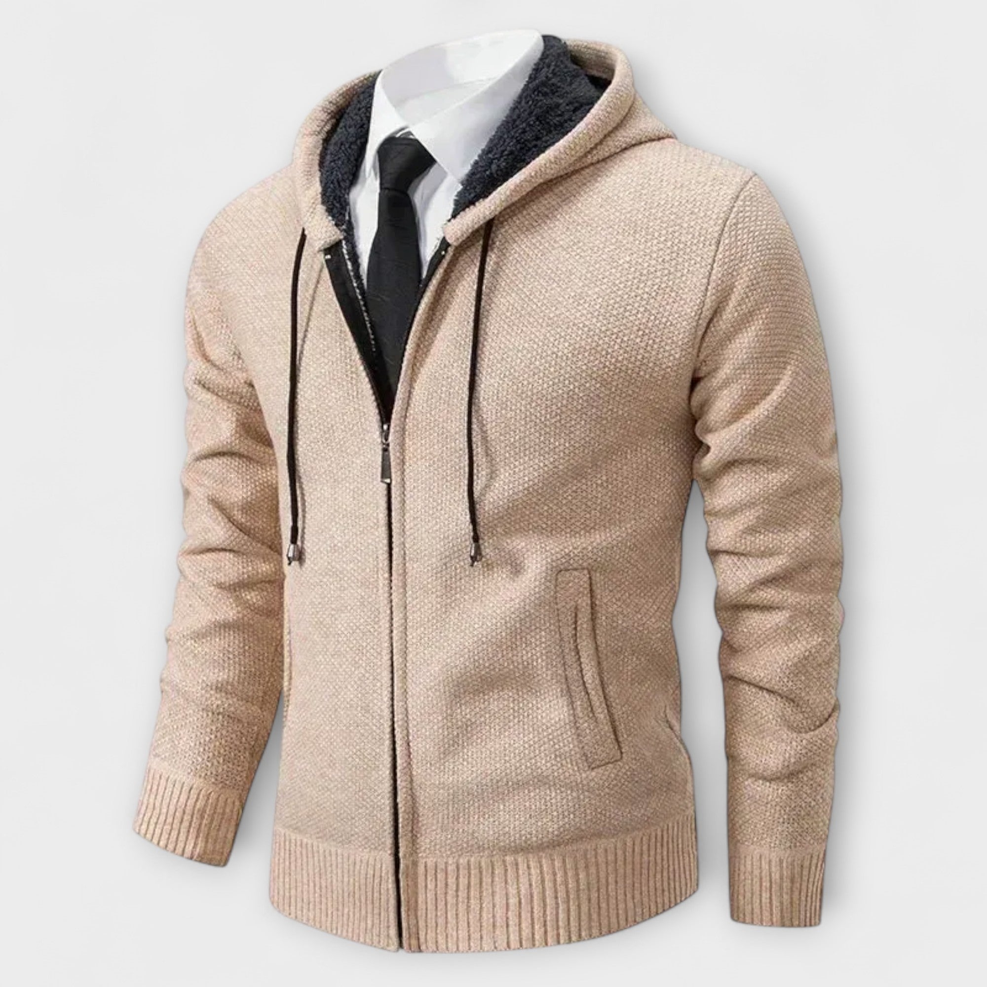 VESTE PREMIUM POUR HOMMES EN MATÉRIAU DOUX