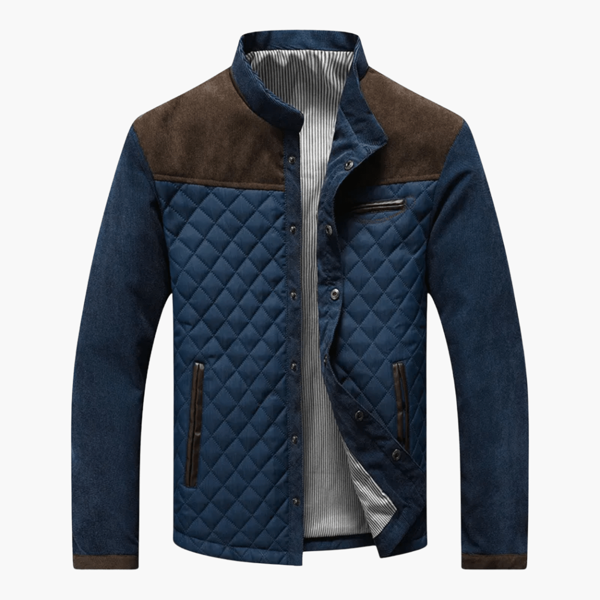 Manteau à carreaux pour hommes de luxe