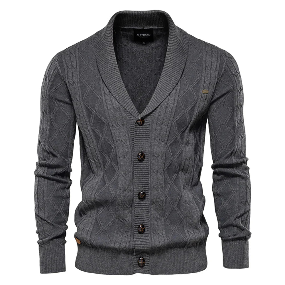 Cardigan pour Hommes avec Boutons