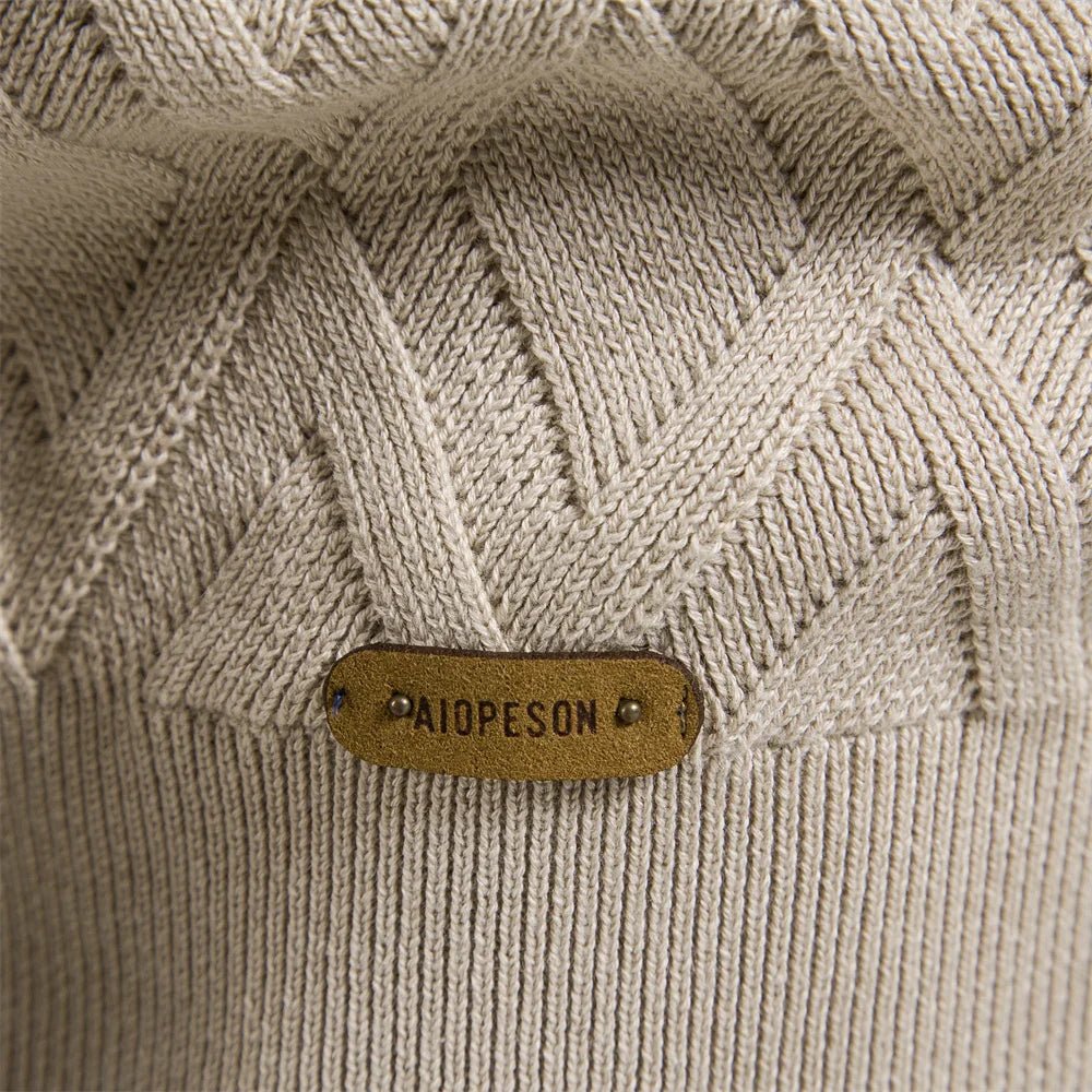 Pull pour Homme avec Design à Carreaux