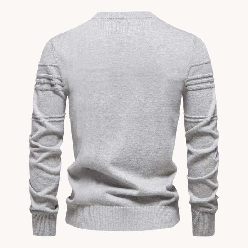 Pull pour homme avec design à carreaux