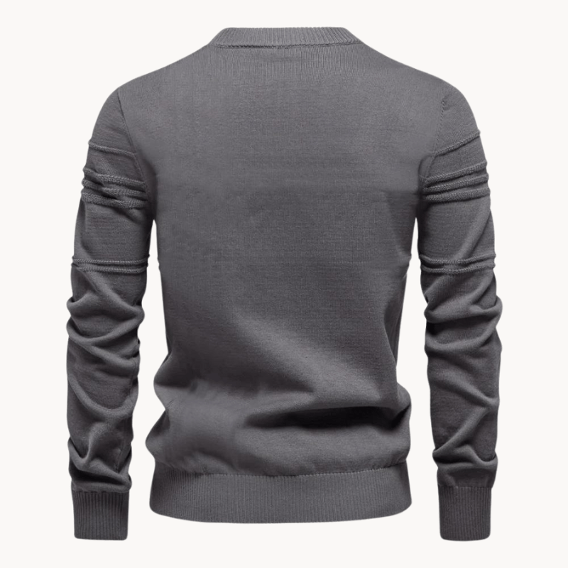 Pull pour homme avec design à carreaux