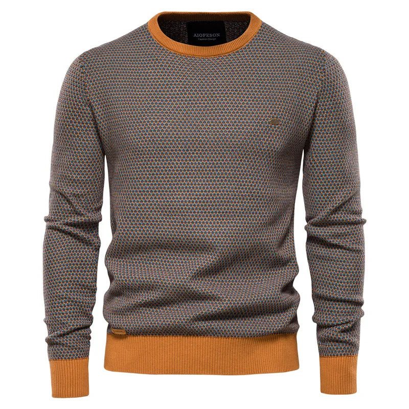 Pull pour Homme avec Motif à Carreaux