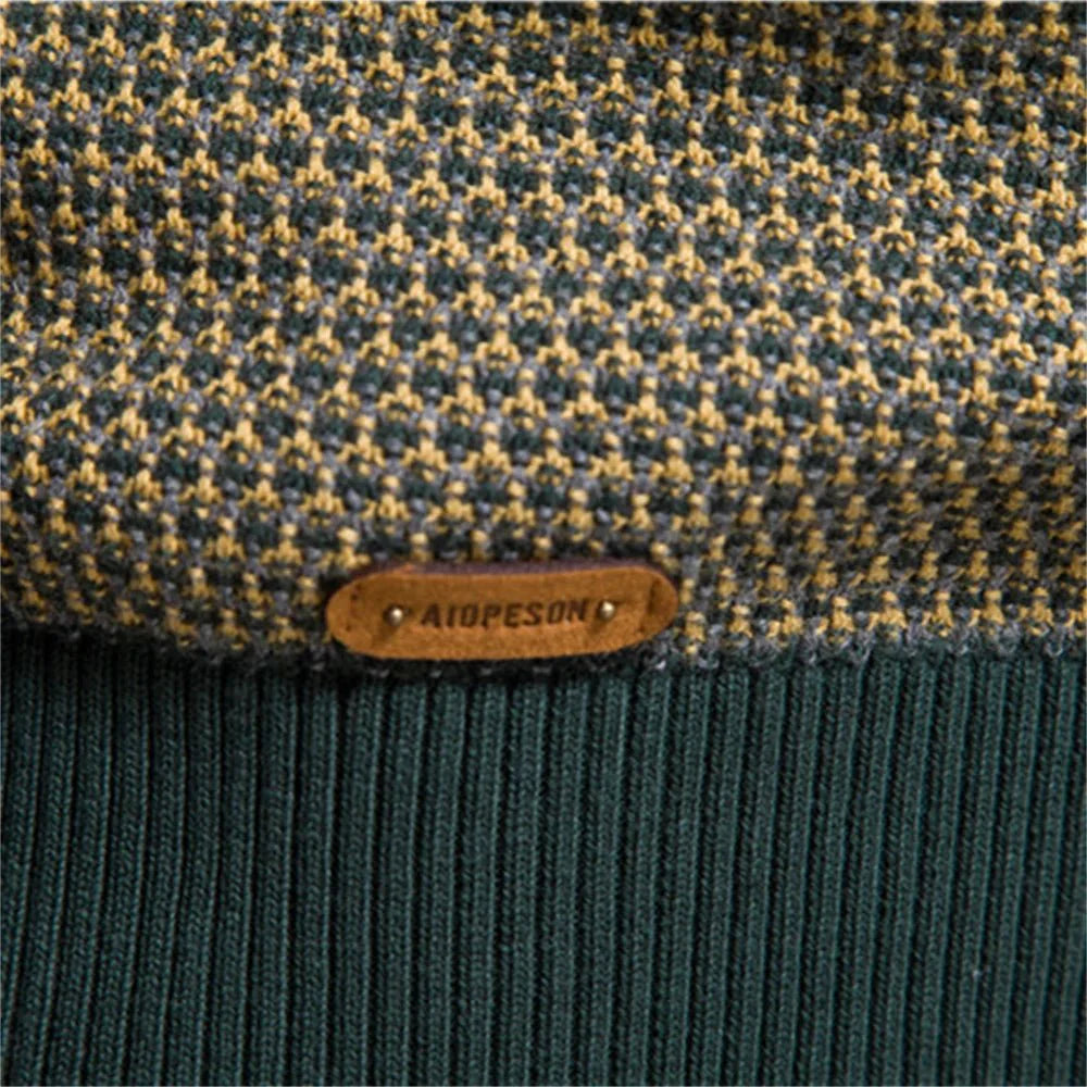 Pull pour Homme avec Motif à Carreaux