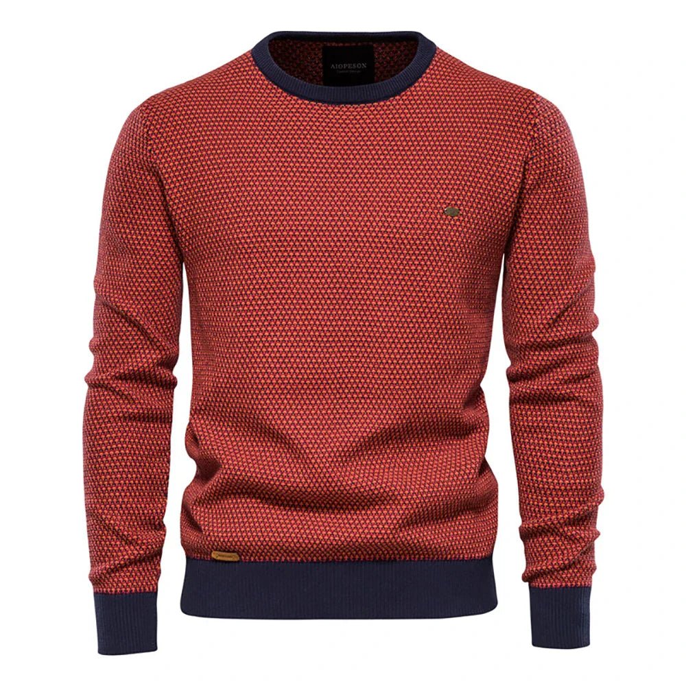 Pull pour Homme avec Motif à Carreaux