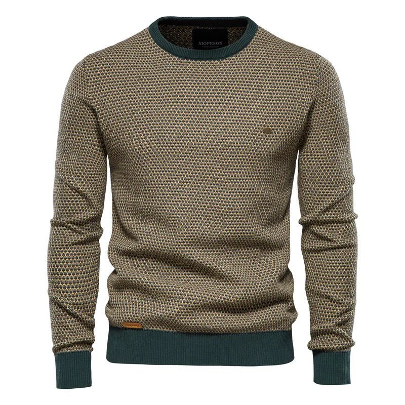 Pull pour Homme avec Motif à Carreaux