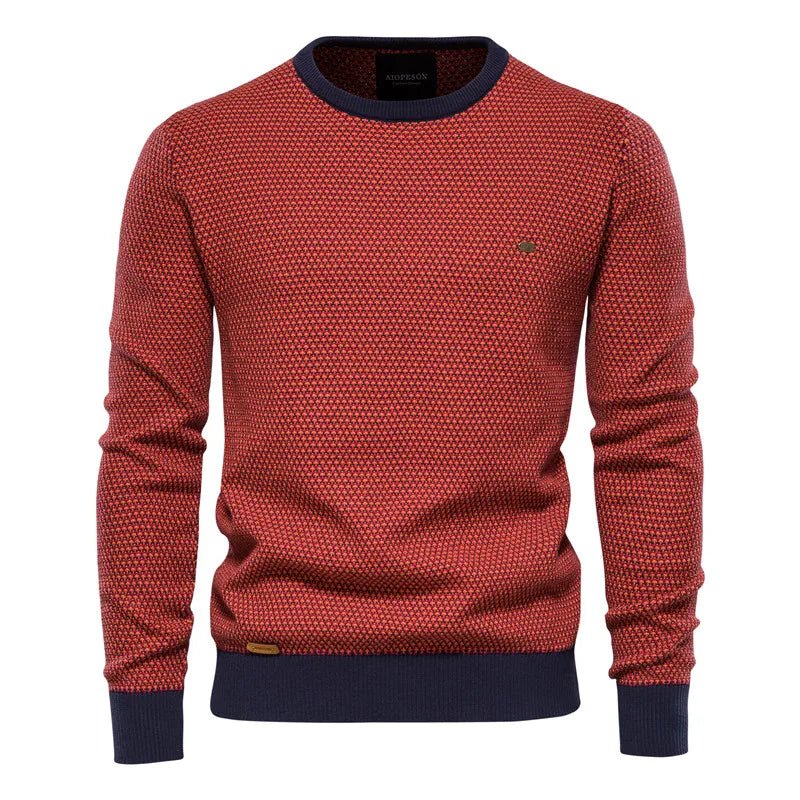 Pull pour Homme avec Motif à Carreaux